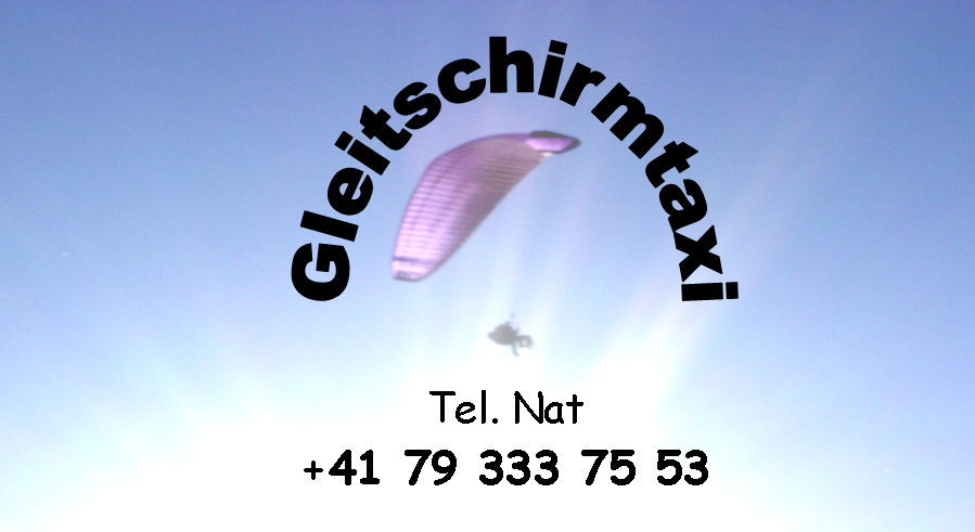 Gleitschirmtaxi.ch